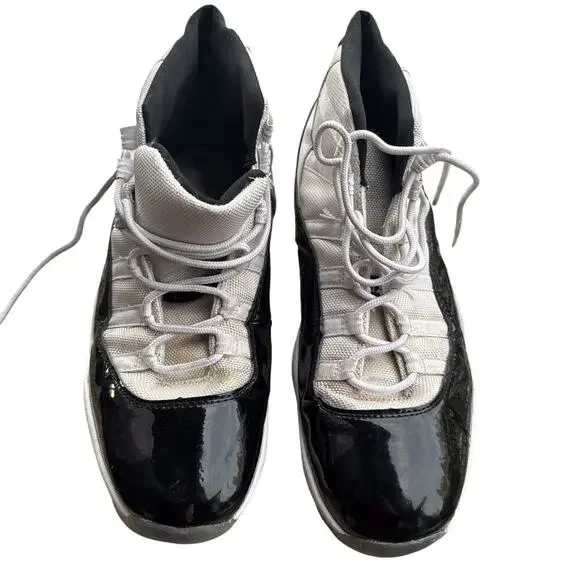 Jordan Shoes Sneakers Men’s 12 EU 46 Concord 11 Basketball Dunk Court Air - Picture 3 of 16